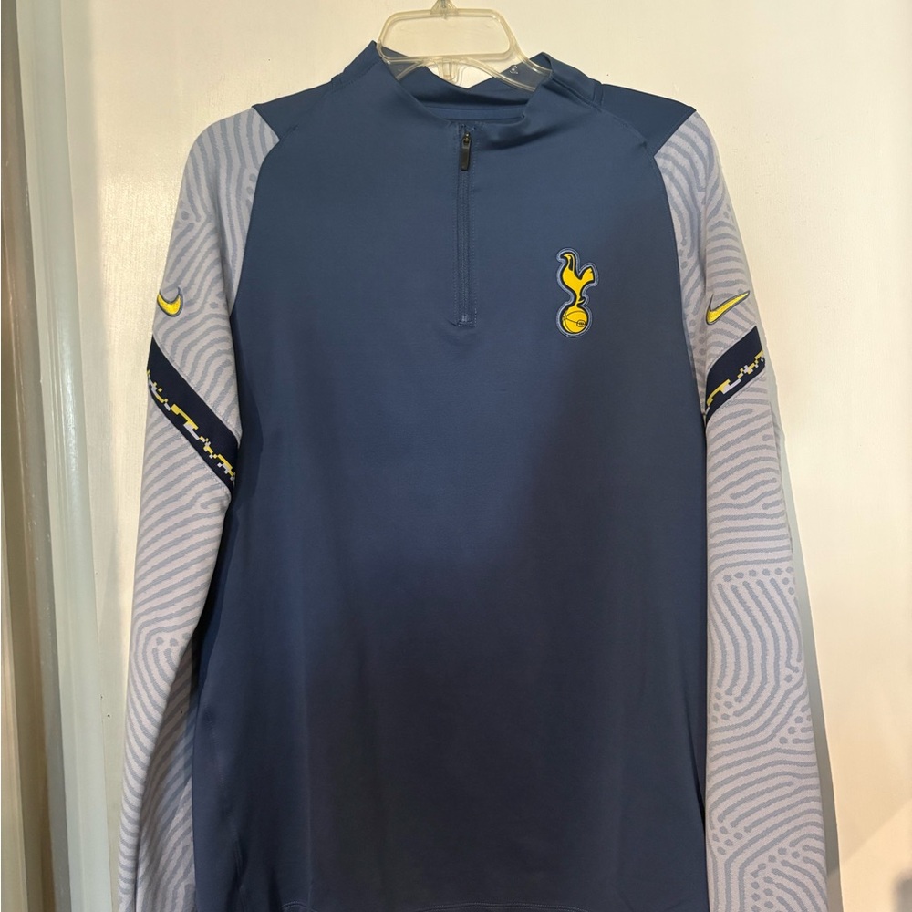 Nike Dri-FIT Blue Quarter-Zip Top